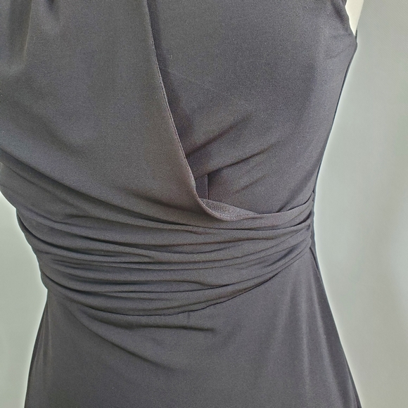 Connected Apparel Black Dress Size 6 - Picture 4 of 10